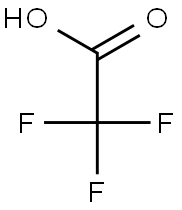 2,2,2-TRIFLUOROACETIC ACID 化学構造式