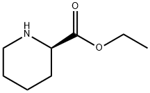 Ethyl (R)-Piperidine-2-Carboxylate 化学構造式