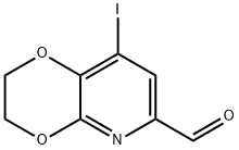 (8-iodo-2,3-dihydro-[1,4]dioxino[2,3-b]pyridin-6-yl)methanol Structure