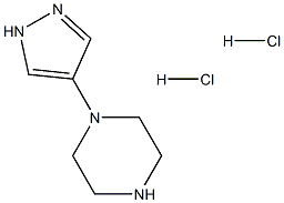 1-(1H-pyrazol-4-yl)piperazine dihydrochloride Structure