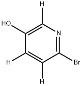 6-bromopyridin-2,4,5-d3-3-ol Struktur