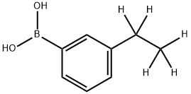(3-(ethyl-d5)phenyl)boronic acid Struktur