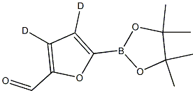 5-(4,4,5,5-tetramethyl-1,3,2-dioxaborolan-2-yl)furan-3,4-d2-2-carbaldehyde|