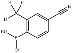 2241871-18-9 (4-cyano-2-(methyl-d3)phenyl)boronic acid