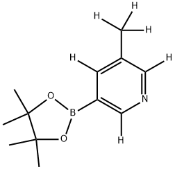 3-(methyl-d3)-5-(4,4,5,5-tetramethyl-1,3,2-dioxaborolan-2-yl)pyridine-2,4,6-d3|