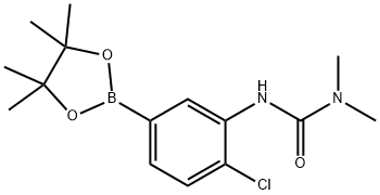 3-二甲氨基脲基-4-氯苯硼酸频哪醇酯, 2246654-50-0, 结构式