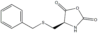 (4R)-4-[(BENZYLSULFANYL)METHYL]-1,3-OXAZOLIDINE-2,5-DIONE,22911-82-6,结构式