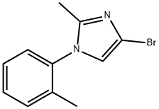 4-bromo-2-methyl-1-(o-tolyl)-1H-imidazole 结构式