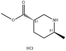 methyl (3S,6S)-6-methylpiperidine-3-carboxylate hydrochloride Structure