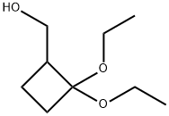 (2,2-diethoxycyclobutyl)methanol,23153-61-9,结构式