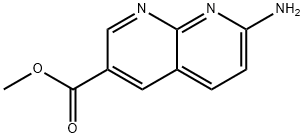 7-氨基-1,8-萘啶-3-羧酸甲酯,2344679-14-5,结构式