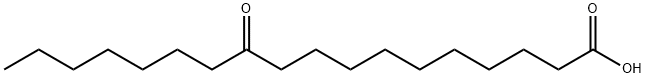 11-オキソオクタデカン酸 化学構造式