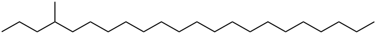 4-methyldocosane Structure