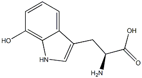 7-Hydroxy-L-tryptophan Structure