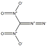 dinitrodiazomethane 结构式