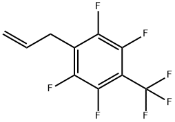 4-Allylheptafluorotoluene Structure