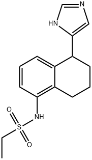 Ethanesulfonamide,N-[5,6,7,8-tetrahydro-5-(1H-imidazol-4-yl)-1-naphthalenyl]-