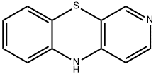 5H-Pyrido[3,4-b][1,4]benzothiazine 化学構造式