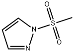 1-(甲基磺酰基)-1H-吡唑,262859-70-1,结构式