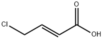 trans-4-chlorocrotonic acid Structure