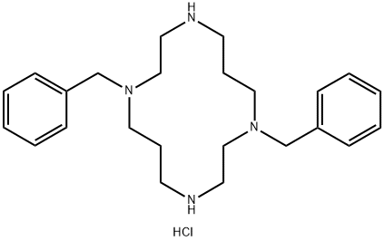 1,8-dibenzyl-1,4,8,11-tetraazacyclotetradecane tetrahydrochloride
