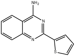 4-Amino-2-(2-thienyl)quinazoline 结构式