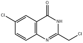 6-chloro-2-(chloromethyl)-3,4-dihydroquinazolin-4-one Structure