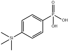 Phosphonic acid, [4-(trimethylsilyl)phenyl]- (9CI) 结构式