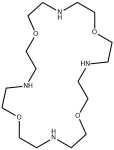 1,7,13,19-tetraoxa-4,10,16,22-tetraazacyclotetracosane,297-12-1,结构式