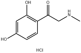 肾上腺素杂质7盐酸 结构式