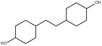 4,4'-ethanediyl-bis-cyclohexanol Structure