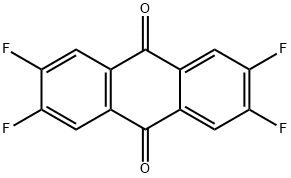 2,3,6,7-Tetrafluoroanthracene-9,10-dione Structure