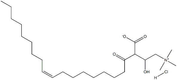 Oleoyl-L-carnitine  hydrochloride 化学構造式