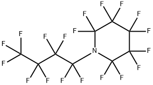 Piperidine, 2,2,3,3,4,4,5,5,6,6-decafluoro-1-(1,1,2,2,3,3,4,4,4-nonafluorobutyl)- 化学構造式