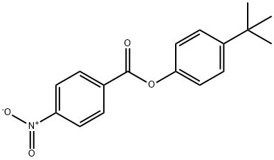 4-(tert-butyl)phenyl 4-nitrobenzoate,312741-72-3,结构式