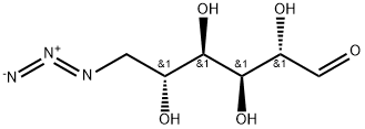 6-Azido-6-deoxy-D-mannose Structure