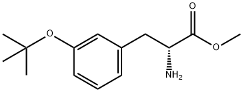 methyl (R)-2-amino-3-(3-(tert-butoxy)phenyl)propanoate,327184-56-5,结构式