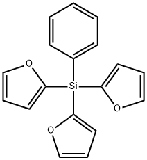 Silane, tri-2-furanylphenyl- (9CI)