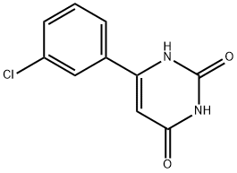 6-(3-chlorophenyl)-1,2,3,4-tetrahydropyrimidine-2,4-dione Structure