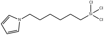 1-(6-(trichlorosilyl)hexyl)1h-pyrrole Structure