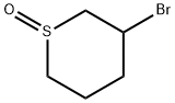 3-bromotetrahydro-2H-thiopyran 1-oxide Structure