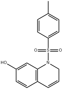 7-Quinolinol, 1,2-dihydro-1-[(4-methylphenyl)sulfonyl]- Structure