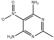 2-甲基-5-硝基嘧啶-4,6-二胺,3346-21-2,结构式