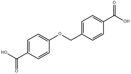 4-((4-(dihydroxymethyl)phenoxy)methyl)benzoicacid Structure