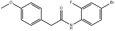 N-(4-bromo-2-fluorophenyl)-2-(4-methoxyphenyl)acetamide|