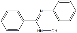 (Z)-N-hydroxy-N'-phenylbenzenecarboximidamide Structure