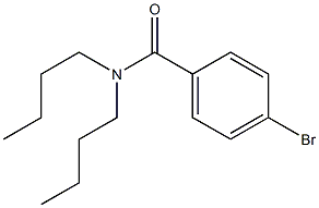 4-bromo-N,N-dibutylbenzamide Structure