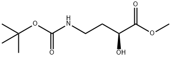 (S)-Methyl 4-(Boc-amino)-2-hydroxybutanoate|(S)-Methyl 4-(Boc-amino)-2-hydroxybutanoate