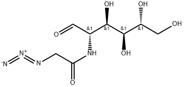 2-[(Azidoacety)amino]-2-deoxy-D-mannose Structure