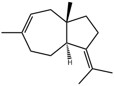 Azulene, 1,2,3,3a,4,7,8,8a-octahydro-3a,6-dimethyl-1-(1-methylethylidene)-, (3aS,8aS)- Structure